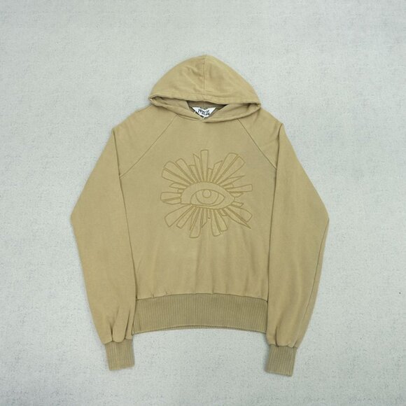 House of Errors Khaki Tailors Eye Embroidered Hoodie - Picture 1 of 9